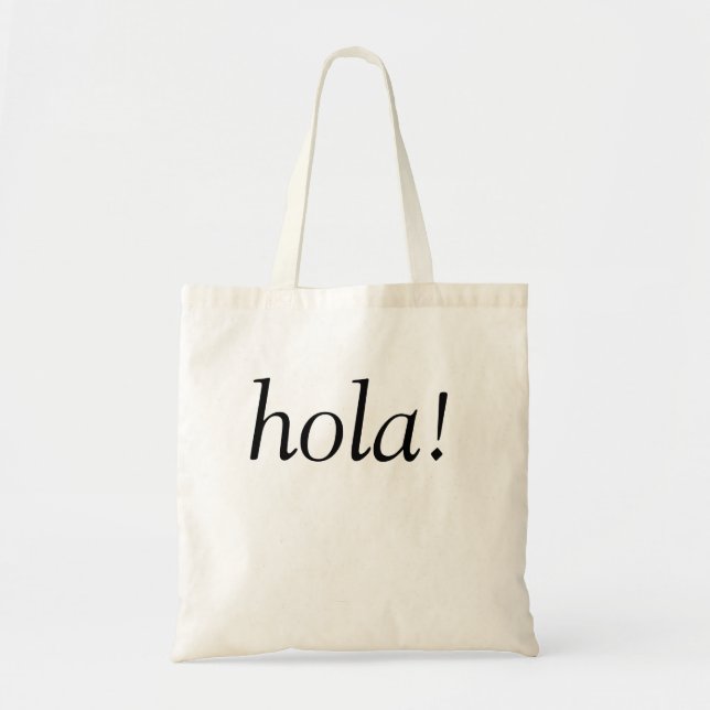 Sac Hola pour les mariages enterrements de vie de  (Devant)