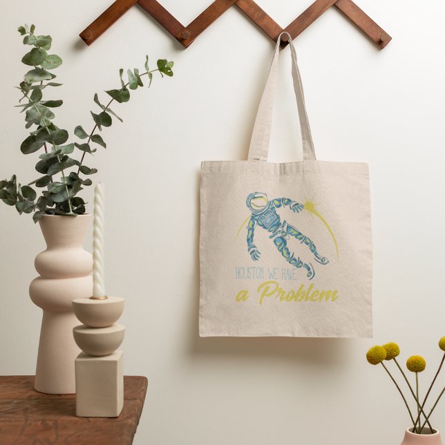 Sac Houston On A Un Problème Tote Bag (Créateur téléchargé)