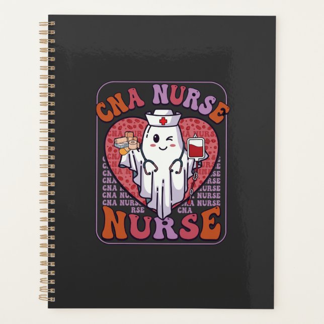 Sac infirmière Cna Halloween fantôme stéthoscope s (Devant)