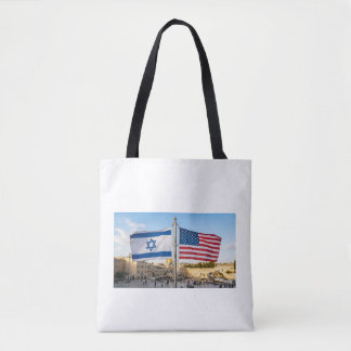 Sac Israël USA Drapeaux Jérusalem Mur Occidental S
