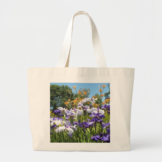 Sac Jardin Iris Violet (Devant)