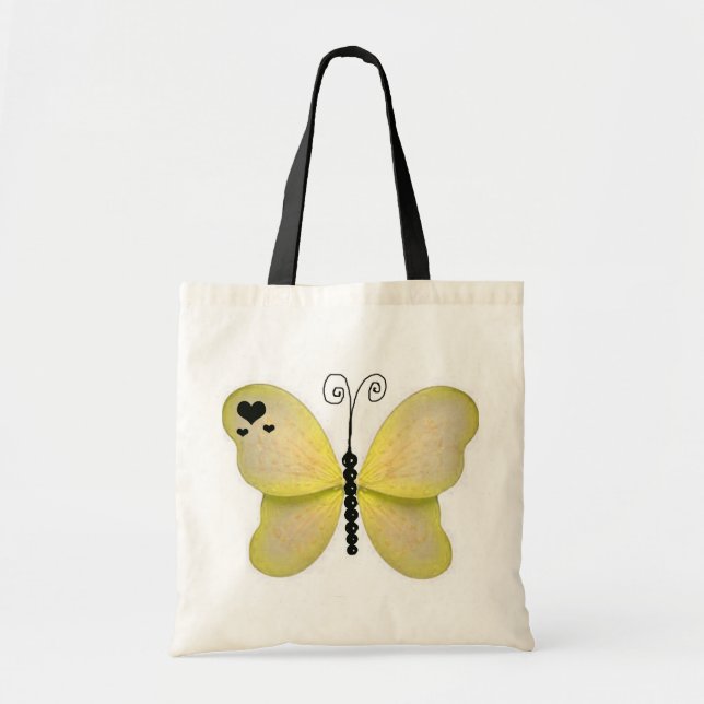 Sac jaune de papillon (Devant)