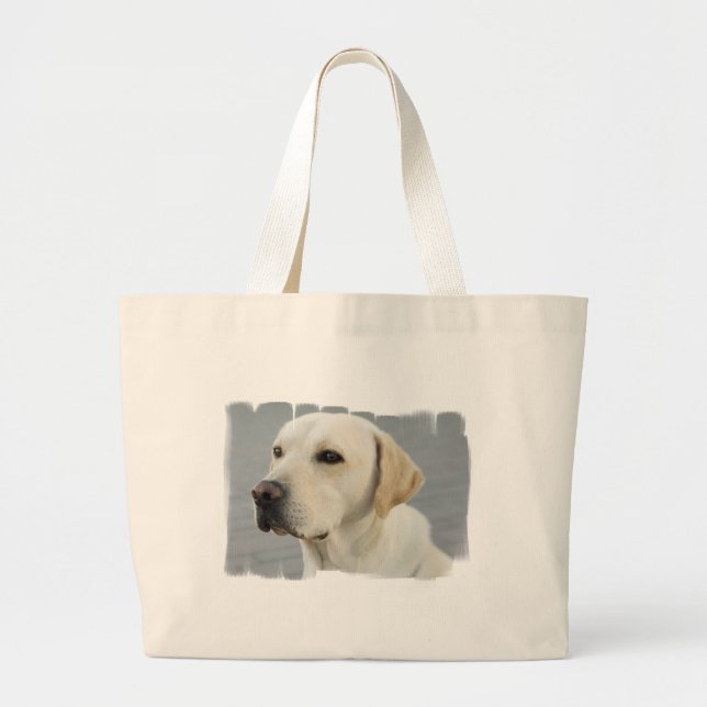Sac jaune de toile de laboratoire (Devant)