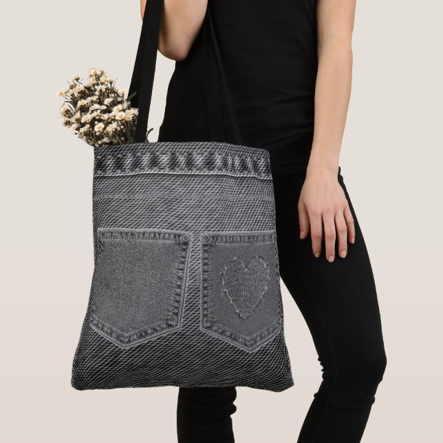 Sac Jean Look 'Black & White' (De près)