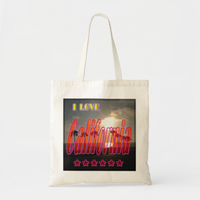 Sac "Jolie Californie 3" (Devant)