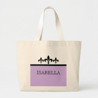 Sac Lilac Swanky Fleur De Lis