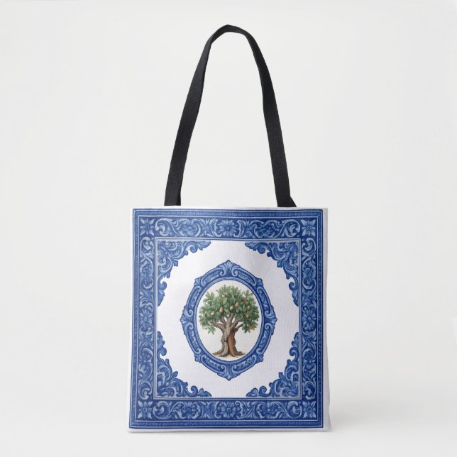 Sac Linho et Liège Azulejo (Devant)