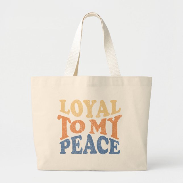 Sac loyal à ma paix (Devant)