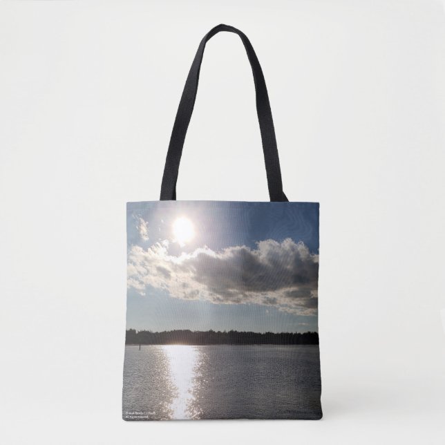 Sac "Lumière du soleil sur la rivière" (Devant)