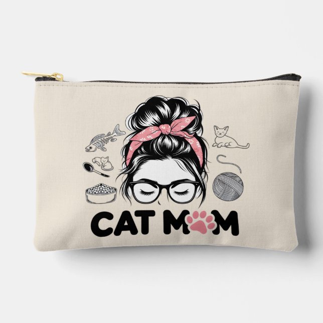Sac "Maman chat" drôle et mignon pour les amatrice (Recto)