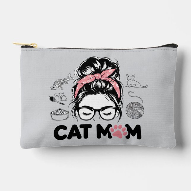 Sac "Maman de chat" drôle pour les amatrices de ch (Recto)