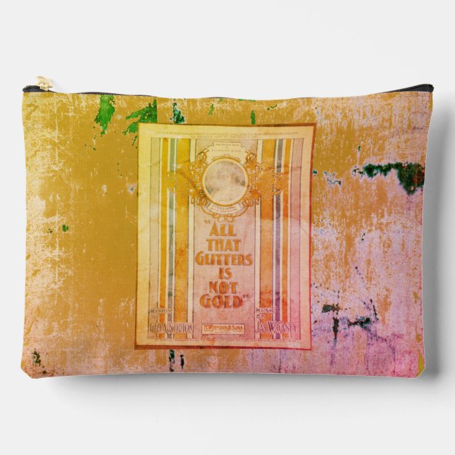 Sac maquillage "Toute cette parties scintillant n' (Recto)
