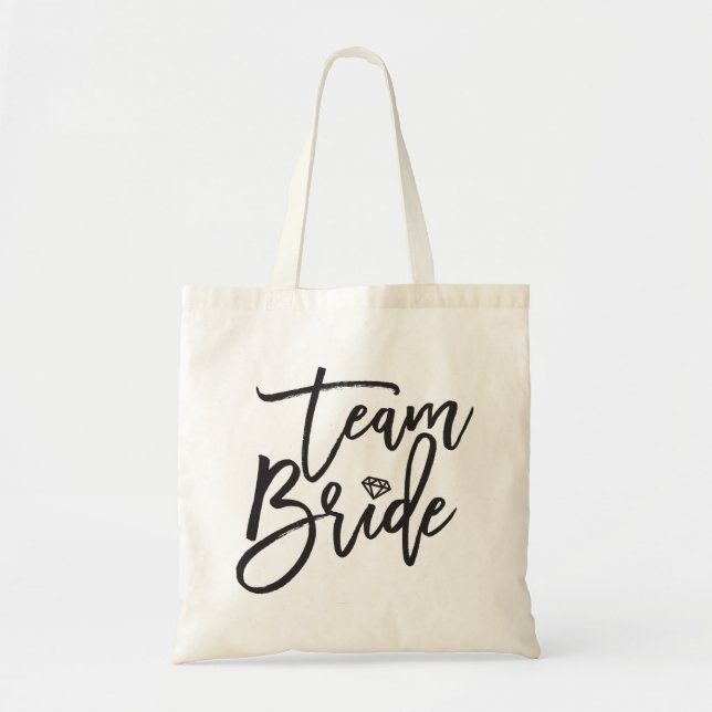 Sac Mariage de la fête de la mariée de l'équipe (Devant)