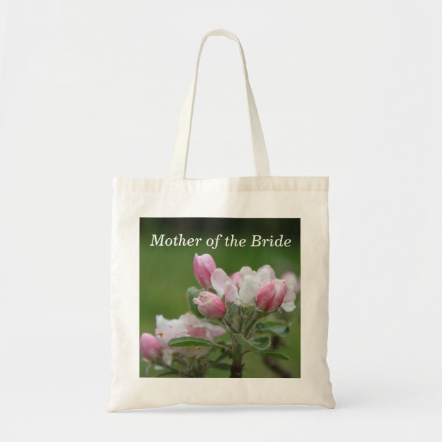 Sac mariage fleurs de pommier (Devant)