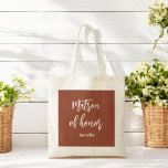 Sac Matrone d'Honneur Terracotta Brun<br><div class="desc">Sac Matrone d'Honneur en Terracotta Brun pour Mariage, Cortège de Mariée, Réception de Mariage, Enterrement de Vie de Jeune Fille. Découvrez plus de produits avec ce design dans la collection ci-dessous.</div>