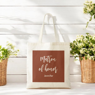 Sac Matrone d'Honneur Terracotta Brun
