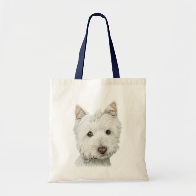 Sac mignon assorti de chien de Westie (Devant)