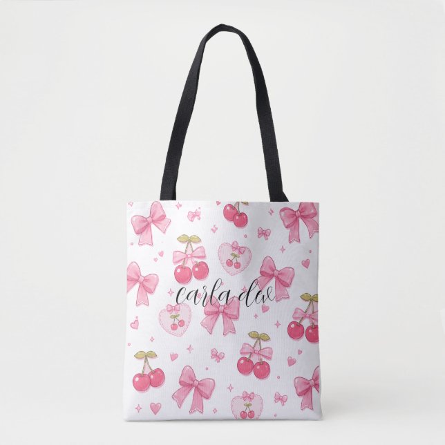 sac mignon avec votre nom (Devant)