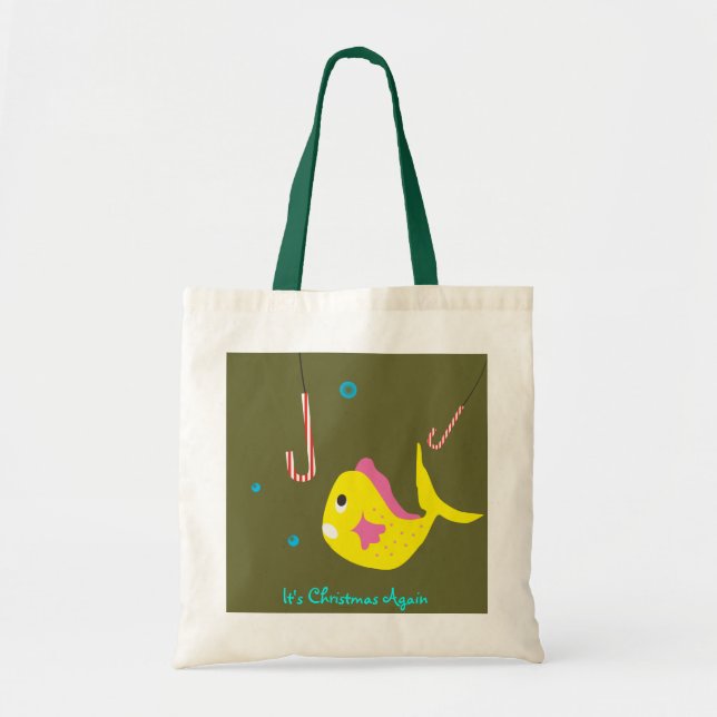 Sac mignon de cadeau de Fourre-tout de Noël - (Devant)