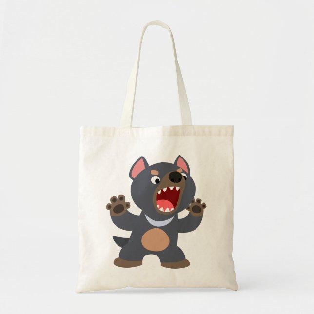 Sac mignon de diable tasmanien de bande dessinée (Devant)