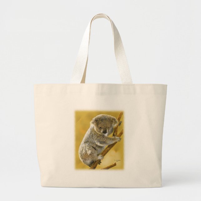 … Sac mignon de plage d'ours de koala… ! (Devant)