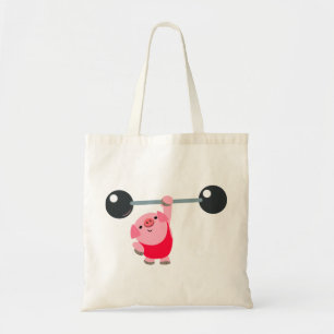 Sac mignon de porc de bande dessinée