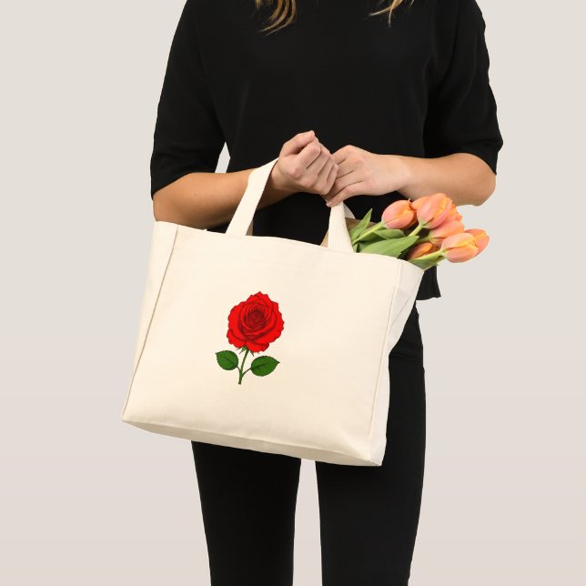 Sac Mini Tote Rose Rouge (Devant (produit))