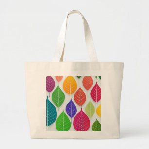 Sac minimaliste coloré Pastel Feuille