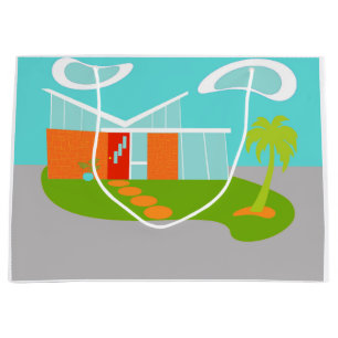 Sac moderne de cadeau de Chambre de bande dessiné