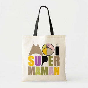 Sac Moi Super Maman - Logo Couleurs Nature