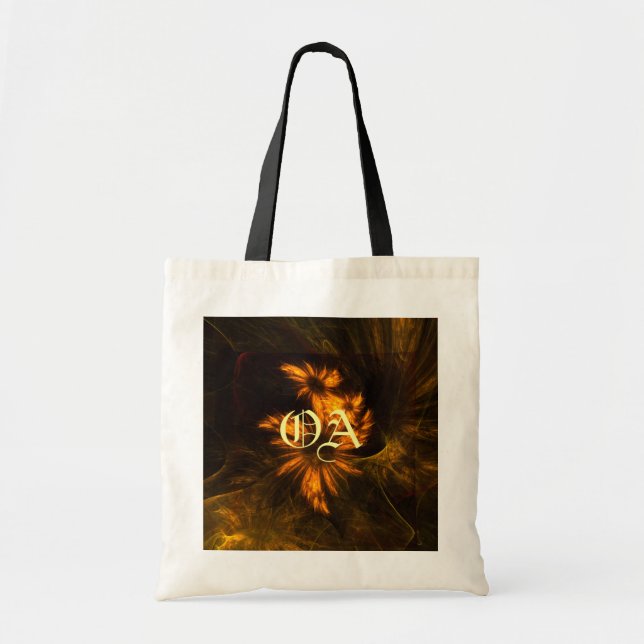 Sac Monogramme Mystique Garden Art Abstrait (Devant)