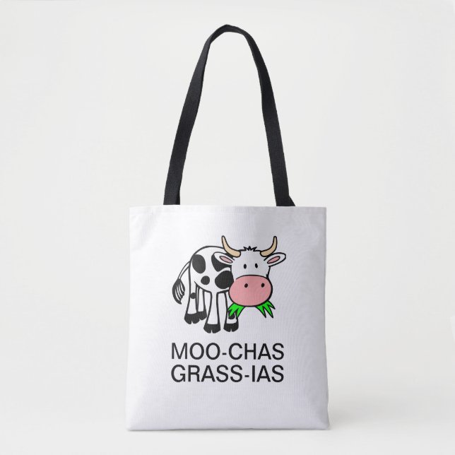 Sac Moo-chas Grass-ias (Muchas Gracias) (Devant)