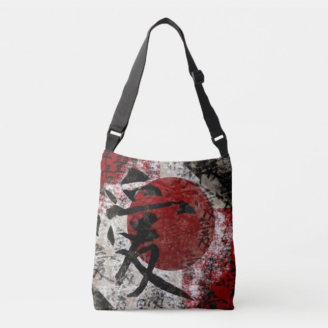 Sac mortuaire croisé à amour et à espoir #1 de (Devant)