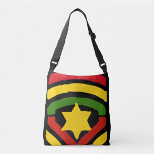 Sac mortuaire croisé à conception de Jah Rastafari