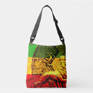 Sac mortuaire croisé à conception de Rasta partout