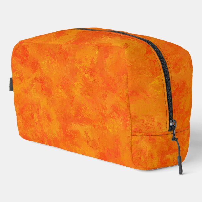 Sac Motif Abstrait orange (Coin droit)