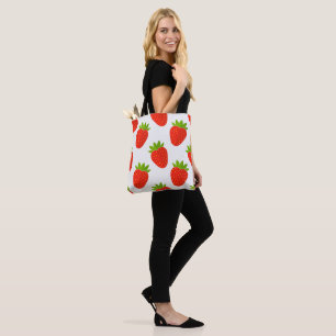 Sac motif de fraises.