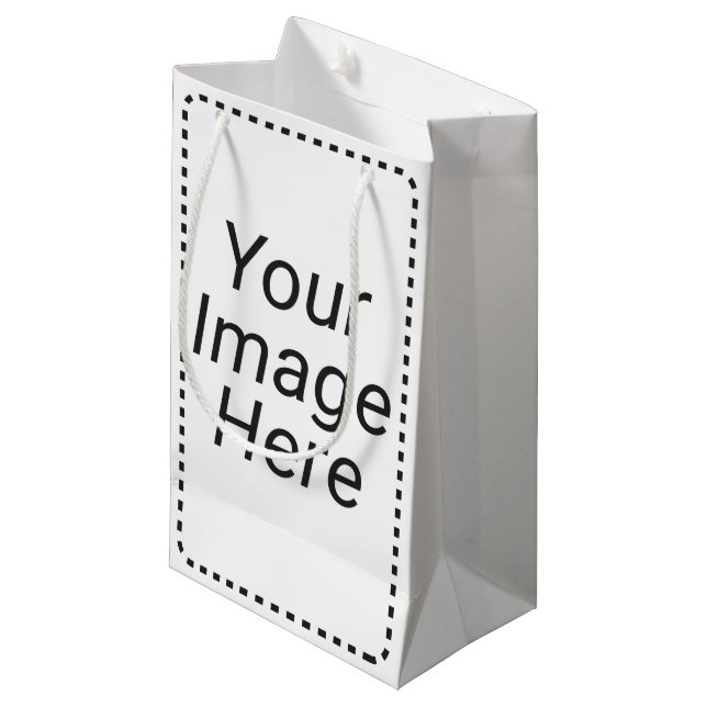 Sac moyen de cadeau (Devant Angle)