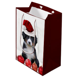 Sac moyen de cadeau de chien de montagne de