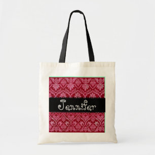 Sac noir blanc rouge de demoiselle d'honneur de