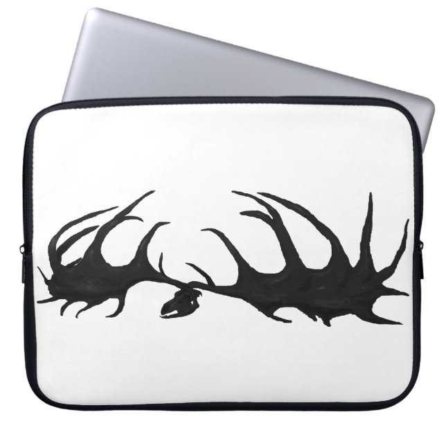 Sac noir de l'électronique de crâne de Megaloceros (Devant)
