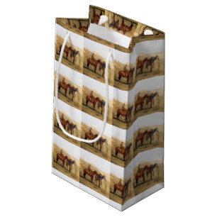 Sac occidental de cadeau de cowboys