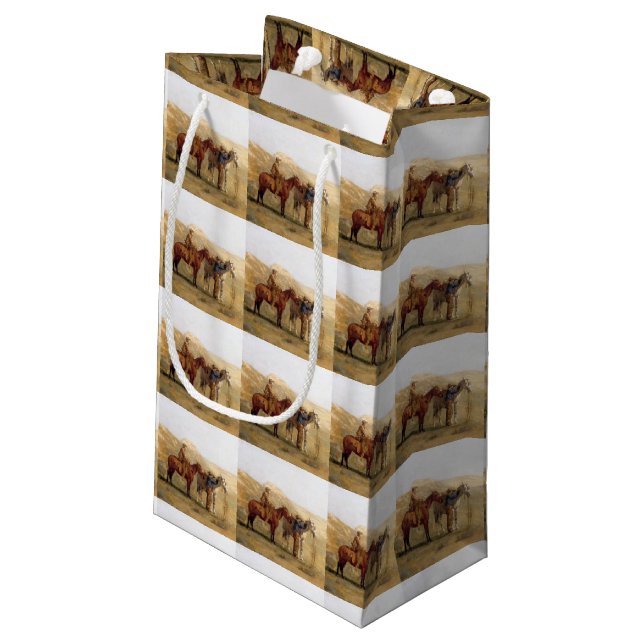 Sac occidental de cadeau de cowboys (Dos Angle)
