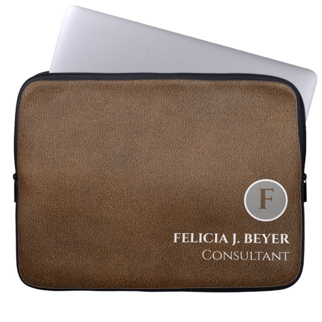 Sac organisateur de voyage électronique à monogram (Devant)