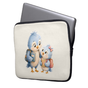 Sac organisateur technique de l'oiseau bleu mignon
