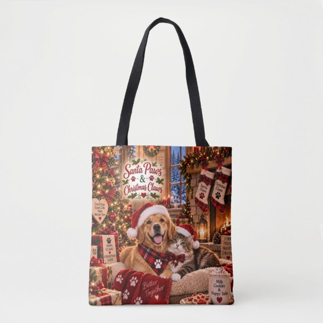 Sac Pâques & Noël avec Paws (Devant)