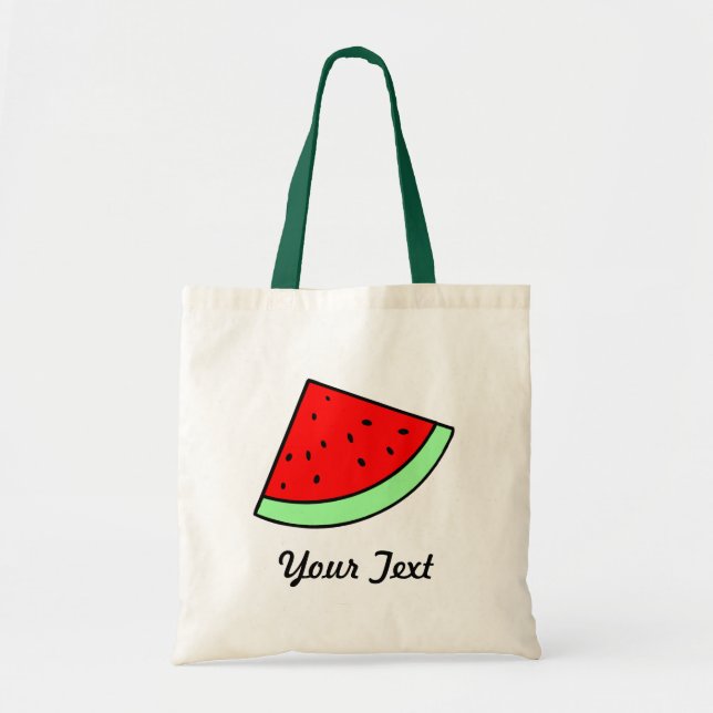 Sac personnalisable de pastèque (LUMIÈRE) (Devant)