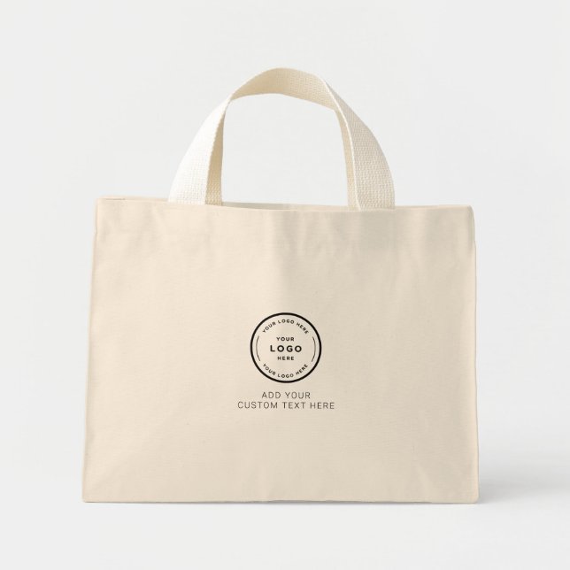Sac personnalisé à logo de base, sac à main minusc (Devant)