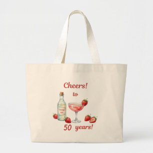 Sac personnalisé année et âge Strawberry Cheers