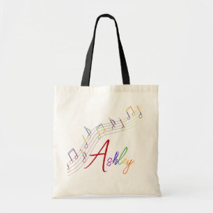 Sac personnalisé Arc-en-ciel de musique